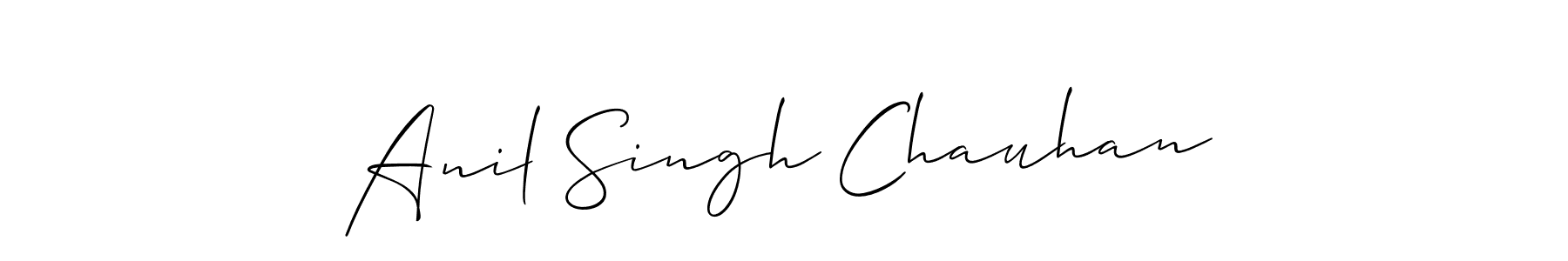 It looks lik you need a new signature style for name Anil Singh Chauhan. Design unique handwritten (Allison_Script) signature with our free signature maker in just a few clicks. Anil Singh Chauhan signature style 2 images and pictures png