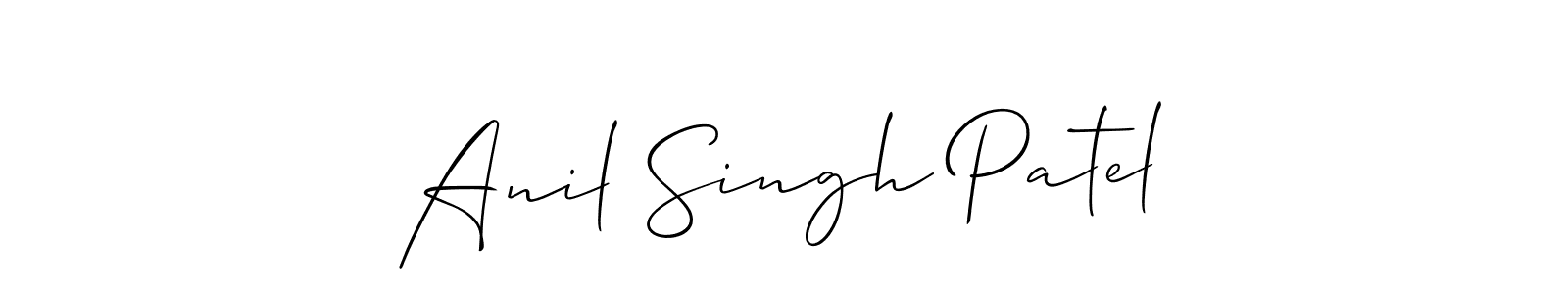 if you are searching for the best signature style for your name Anil Singh Patel. so please give up your signature search. here we have designed multiple signature styles  using Allison_Script. Anil Singh Patel signature style 2 images and pictures png