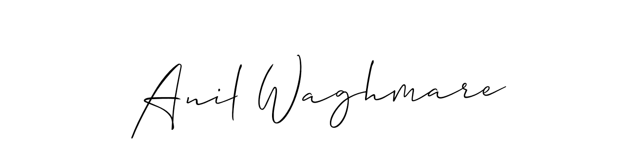 How to Draw Anil Waghmare signature style? Allison_Script is a latest design signature styles for name Anil Waghmare. Anil Waghmare signature style 2 images and pictures png