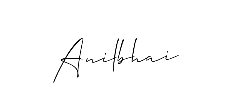 It looks lik you need a new signature style for name Anilbhai. Design unique handwritten (Allison_Script) signature with our free signature maker in just a few clicks. Anilbhai signature style 2 images and pictures png