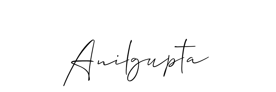 You should practise on your own different ways (Allison_Script) to write your name (Anilgupta) in signature. don't let someone else do it for you. Anilgupta signature style 2 images and pictures png