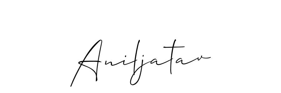 You can use this online signature creator to create a handwritten signature for the name Aniljatav. This is the best online autograph maker. Aniljatav signature style 2 images and pictures png
