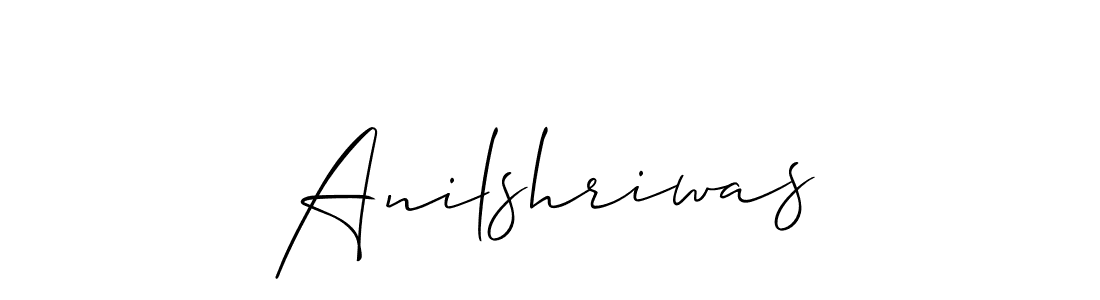 Make a short Anilshriwas signature style. Manage your documents anywhere anytime using Allison_Script. Create and add eSignatures, submit forms, share and send files easily. Anilshriwas signature style 2 images and pictures png