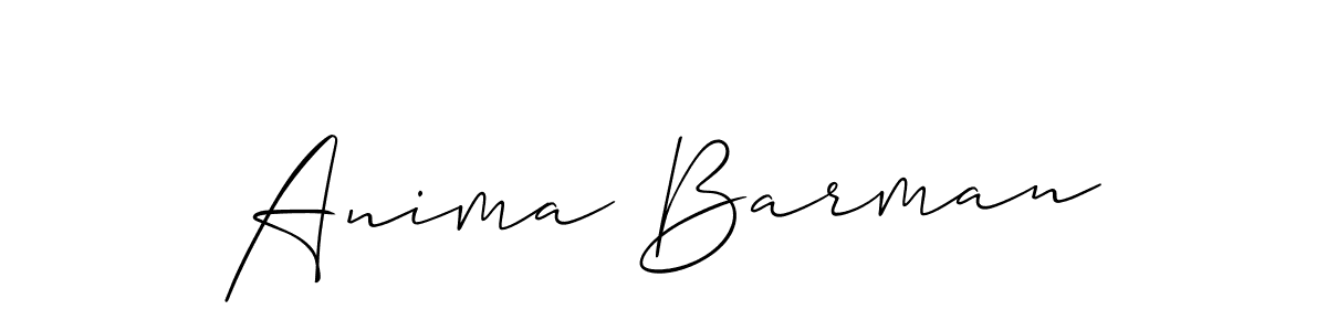 Best and Professional Signature Style for Anima Barman. Allison_Script Best Signature Style Collection. Anima Barman signature style 2 images and pictures png