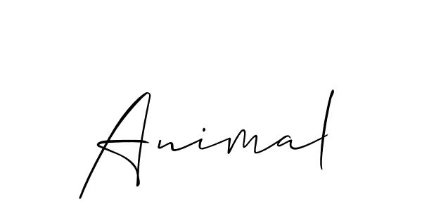 You should practise on your own different ways (Allison_Script) to write your name (Animal) in signature. don't let someone else do it for you. Animal signature style 2 images and pictures png