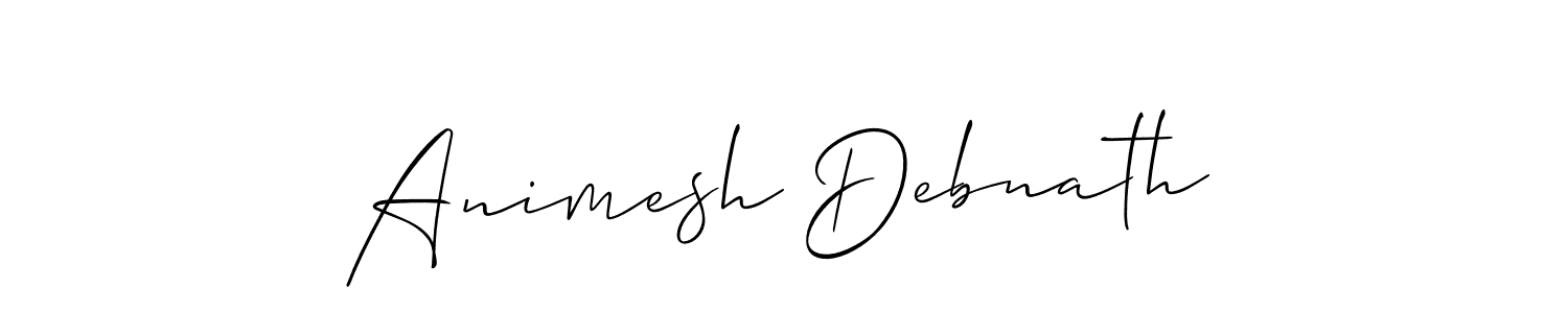 Once you've used our free online signature maker to create your best signature Allison_Script style, it's time to enjoy all of the benefits that Animesh Debnath name signing documents. Animesh Debnath signature style 2 images and pictures png