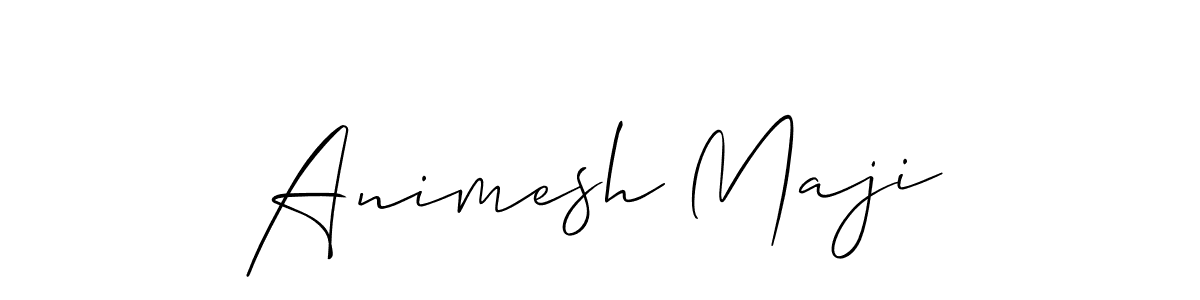 Similarly Allison_Script is the best handwritten signature design. Signature creator online .You can use it as an online autograph creator for name Animesh Maji. Animesh Maji signature style 2 images and pictures png