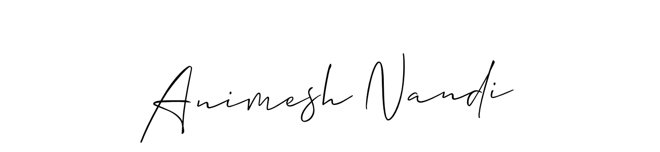 You can use this online signature creator to create a handwritten signature for the name Animesh Nandi. This is the best online autograph maker. Animesh Nandi signature style 2 images and pictures png