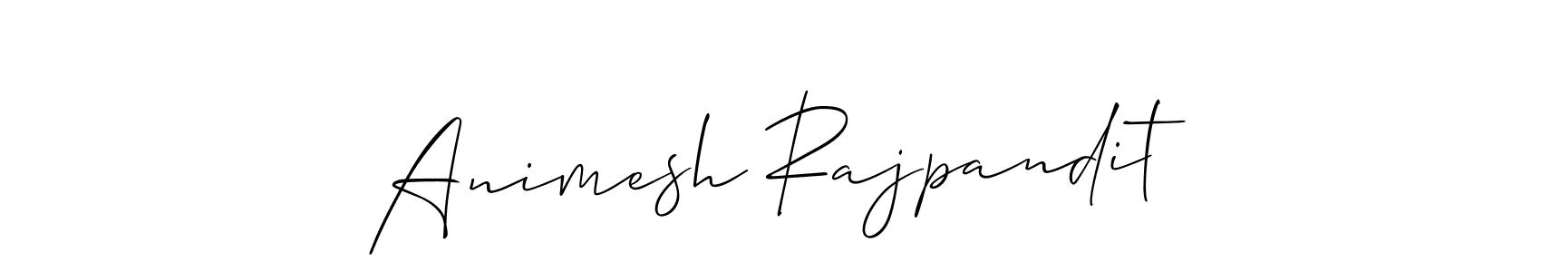 Once you've used our free online signature maker to create your best signature Allison_Script style, it's time to enjoy all of the benefits that Animesh Rajpandit name signing documents. Animesh Rajpandit signature style 2 images and pictures png