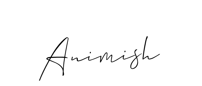 Once you've used our free online signature maker to create your best signature Allison_Script style, it's time to enjoy all of the benefits that Animish name signing documents. Animish signature style 2 images and pictures png