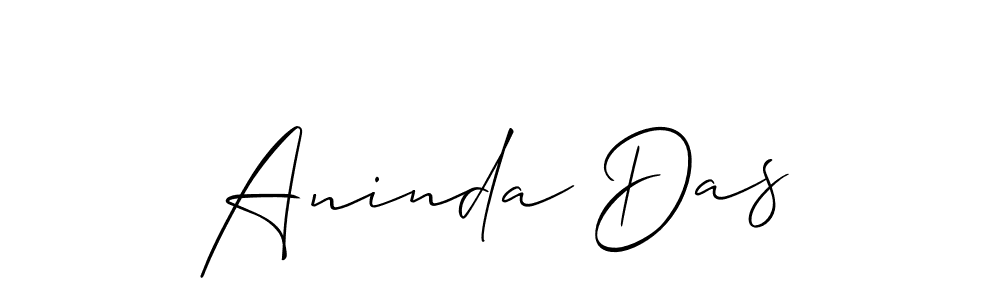 How to Draw Aninda Das signature style? Allison_Script is a latest design signature styles for name Aninda Das. Aninda Das signature style 2 images and pictures png