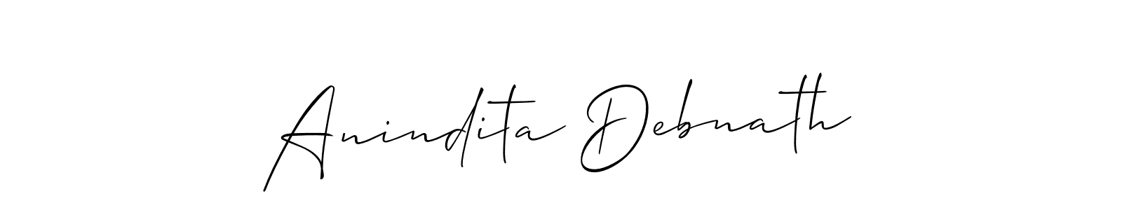 You can use this online signature creator to create a handwritten signature for the name Anindita Debnath. This is the best online autograph maker. Anindita Debnath signature style 2 images and pictures png