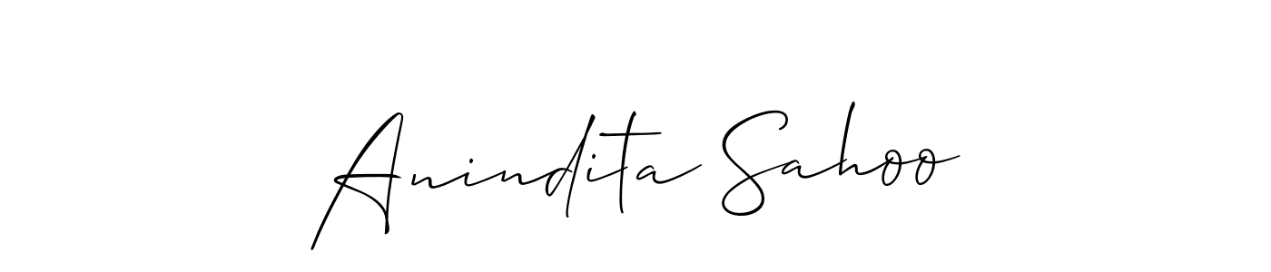 Here are the top 10 professional signature styles for the name Anindita Sahoo. These are the best autograph styles you can use for your name. Anindita Sahoo signature style 2 images and pictures png