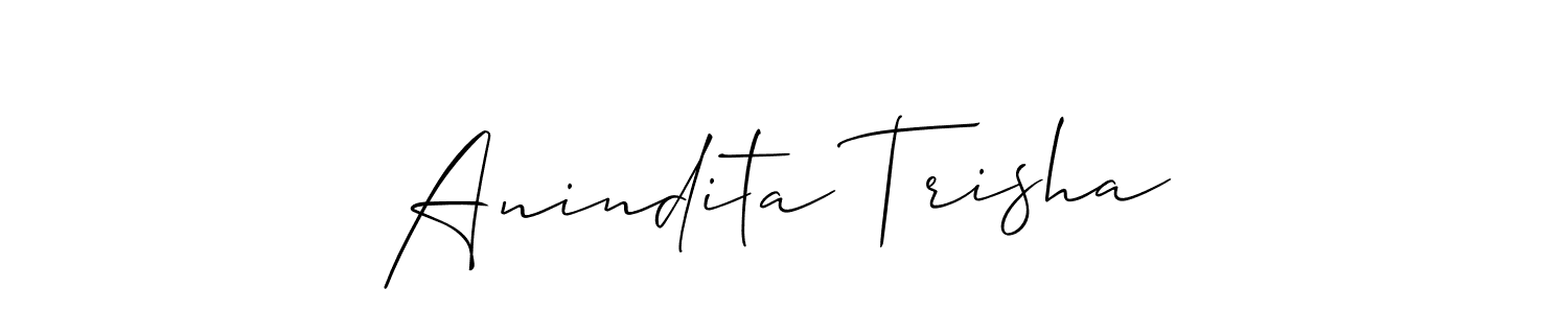 See photos of Anindita Trisha official signature by Spectra . Check more albums & portfolios. Read reviews & check more about Allison_Script font. Anindita Trisha signature style 2 images and pictures png