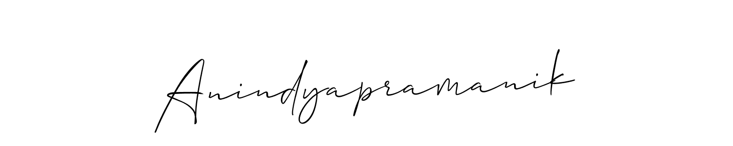 Once you've used our free online signature maker to create your best signature Allison_Script style, it's time to enjoy all of the benefits that Anindyapramanik name signing documents. Anindyapramanik signature style 2 images and pictures png
