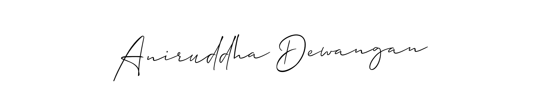 Best and Professional Signature Style for Aniruddha Dewangan. Allison_Script Best Signature Style Collection. Aniruddha Dewangan signature style 2 images and pictures png