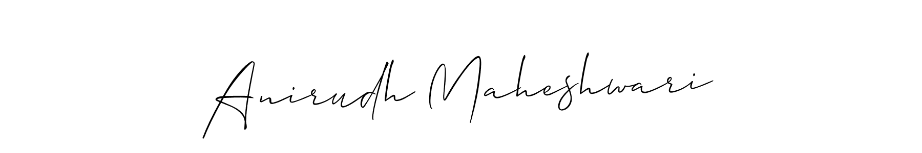 Make a beautiful signature design for name Anirudh Maheshwari. Use this online signature maker to create a handwritten signature for free. Anirudh Maheshwari signature style 2 images and pictures png