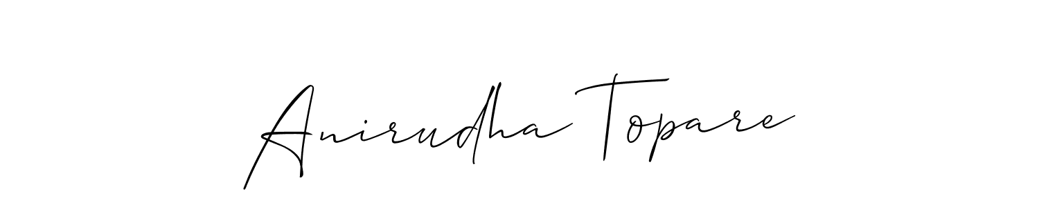 Here are the top 10 professional signature styles for the name Anirudha Topare. These are the best autograph styles you can use for your name. Anirudha Topare signature style 2 images and pictures png