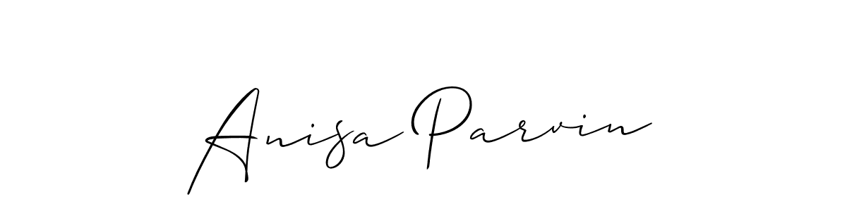 How to Draw Anisa Parvin signature style? Allison_Script is a latest design signature styles for name Anisa Parvin. Anisa Parvin signature style 2 images and pictures png