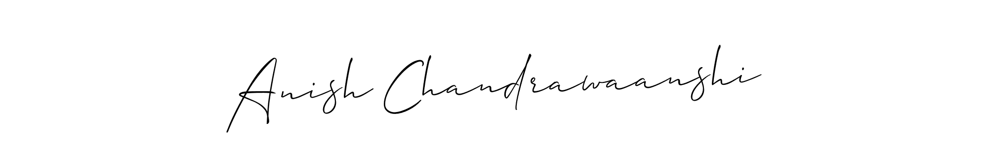 Here are the top 10 professional signature styles for the name Anish Chandrawaanshi. These are the best autograph styles you can use for your name. Anish Chandrawaanshi signature style 2 images and pictures png