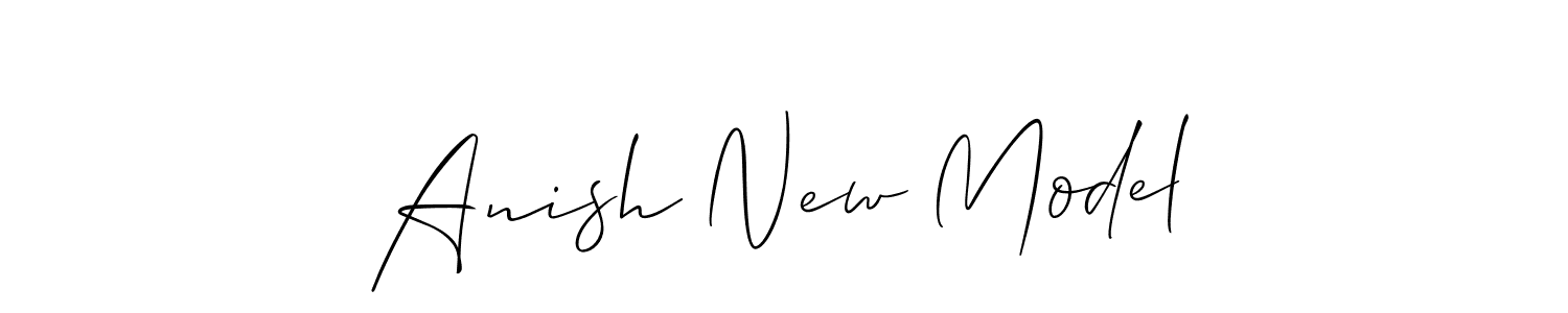Check out images of Autograph of Anish New Model name. Actor Anish New Model Signature Style. Allison_Script is a professional sign style online. Anish New Model signature style 2 images and pictures png