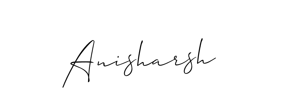 Also You can easily find your signature by using the search form. We will create Anisharsh name handwritten signature images for you free of cost using Allison_Script sign style. Anisharsh signature style 2 images and pictures png