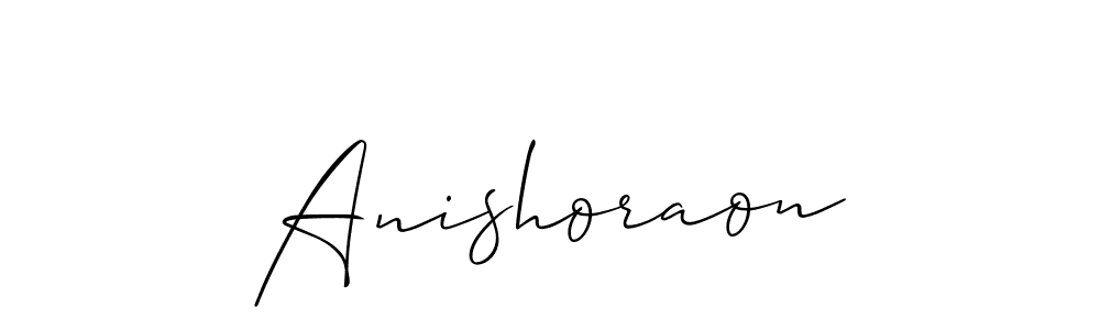 Here are the top 10 professional signature styles for the name Anishoraon. These are the best autograph styles you can use for your name. Anishoraon signature style 2 images and pictures png