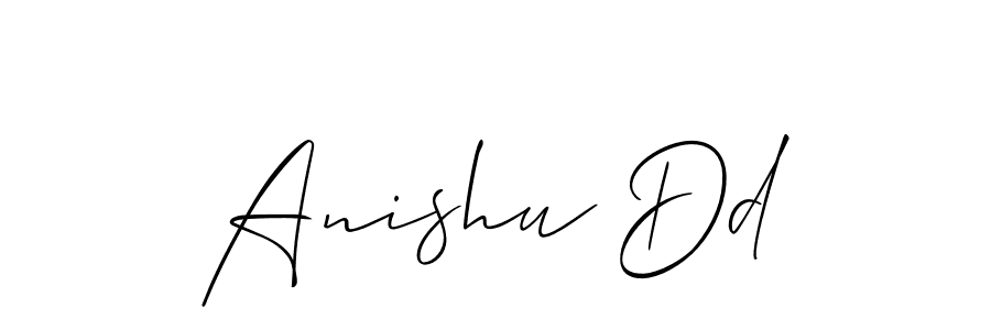 if you are searching for the best signature style for your name Anishu Dd. so please give up your signature search. here we have designed multiple signature styles  using Allison_Script. Anishu Dd signature style 2 images and pictures png