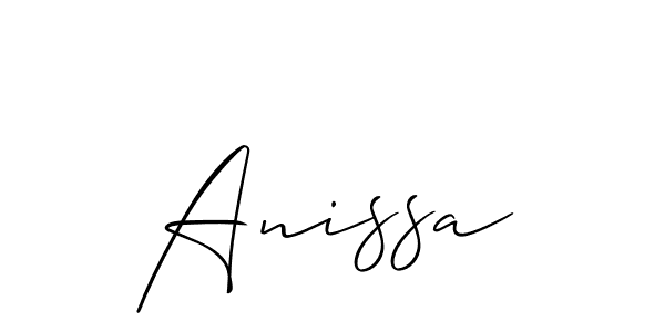 This is the best signature style for the Anissa name. Also you like these signature font (Allison_Script). Mix name signature. Anissa signature style 2 images and pictures png