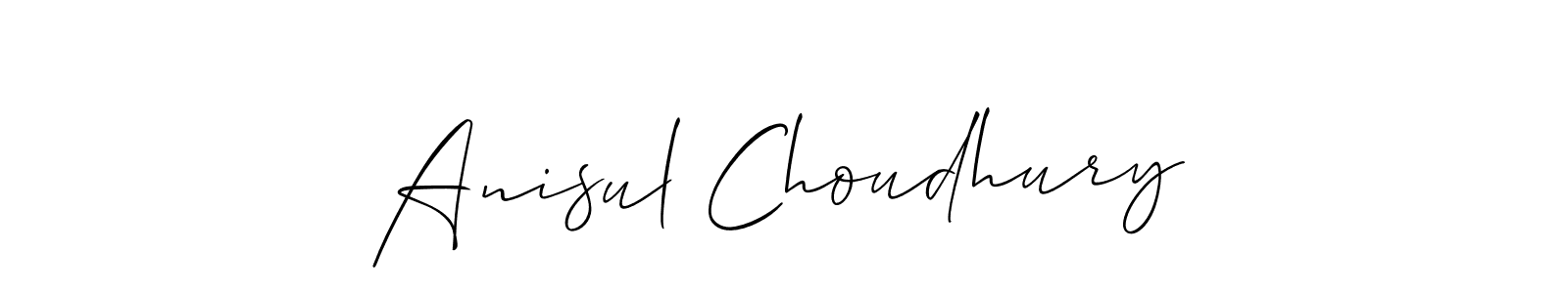 The best way (Allison_Script) to make a short signature is to pick only two or three words in your name. The name Anisul Choudhury include a total of six letters. For converting this name. Anisul Choudhury signature style 2 images and pictures png