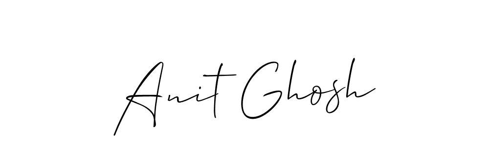 How to Draw Anit Ghosh signature style? Allison_Script is a latest design signature styles for name Anit Ghosh. Anit Ghosh signature style 2 images and pictures png