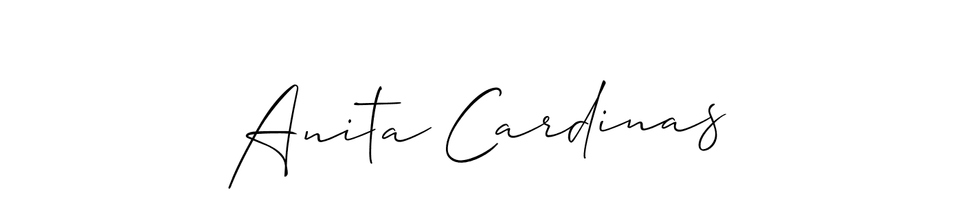 Also You can easily find your signature by using the search form. We will create Anita Cardinas name handwritten signature images for you free of cost using Allison_Script sign style. Anita Cardinas signature style 2 images and pictures png