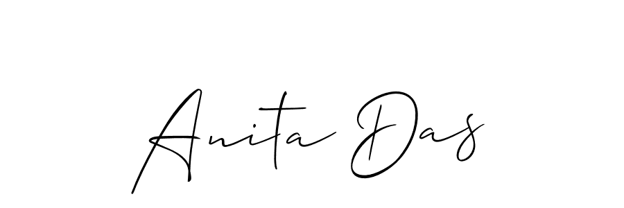 Best and Professional Signature Style for Anita Das. Allison_Script Best Signature Style Collection. Anita Das signature style 2 images and pictures png