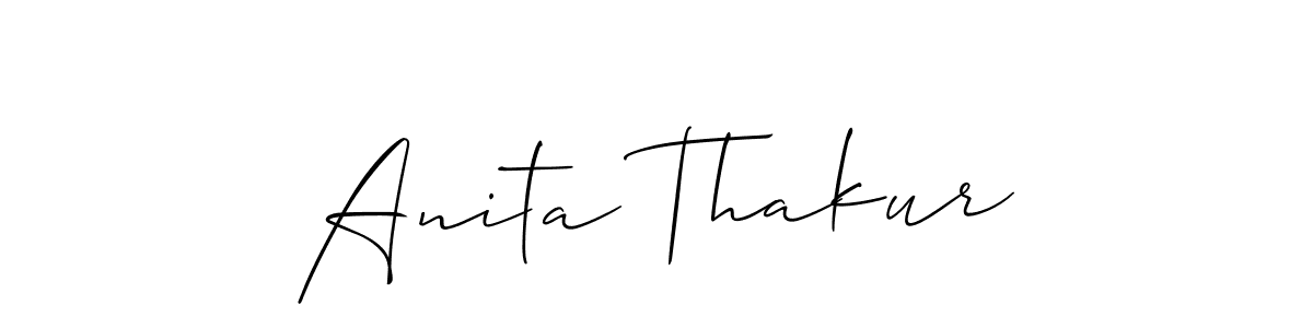 Here are the top 10 professional signature styles for the name Anita Thakur. These are the best autograph styles you can use for your name. Anita Thakur signature style 2 images and pictures png