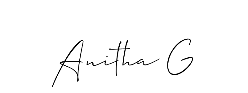 See photos of Anitha G official signature by Spectra . Check more albums & portfolios. Read reviews & check more about Allison_Script font. Anitha G signature style 2 images and pictures png