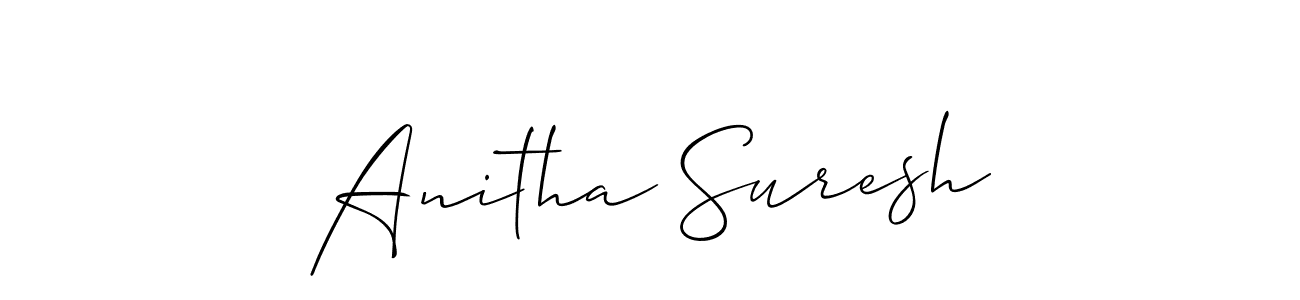 Here are the top 10 professional signature styles for the name Anitha Suresh. These are the best autograph styles you can use for your name. Anitha Suresh signature style 2 images and pictures png