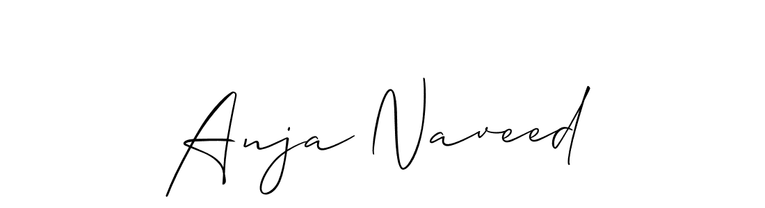 Check out images of Autograph of Anja Naveed name. Actor Anja Naveed Signature Style. Allison_Script is a professional sign style online. Anja Naveed signature style 2 images and pictures png