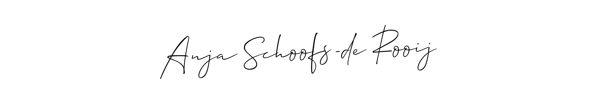 Here are the top 10 professional signature styles for the name Anja Schoofs-de Rooij. These are the best autograph styles you can use for your name. Anja Schoofs-de Rooij signature style 2 images and pictures png