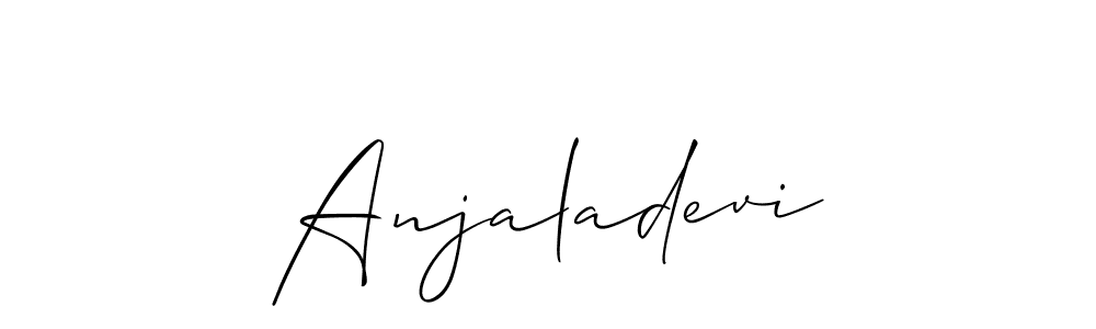 Anjaladevi stylish signature style. Best Handwritten Sign (Allison_Script) for my name. Handwritten Signature Collection Ideas for my name Anjaladevi. Anjaladevi signature style 2 images and pictures png
