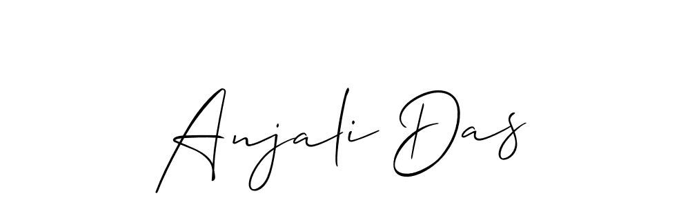 Also You can easily find your signature by using the search form. We will create Anjali Das name handwritten signature images for you free of cost using Allison_Script sign style. Anjali Das signature style 2 images and pictures png