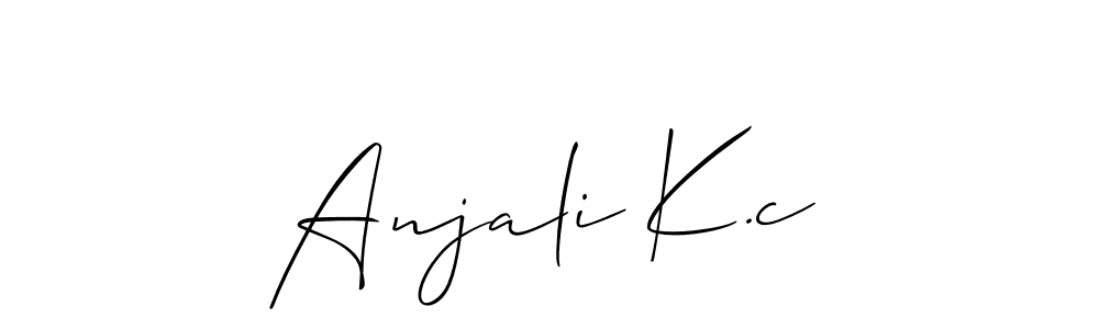 See photos of Anjali K.c official signature by Spectra . Check more albums & portfolios. Read reviews & check more about Allison_Script font. Anjali K.c signature style 2 images and pictures png