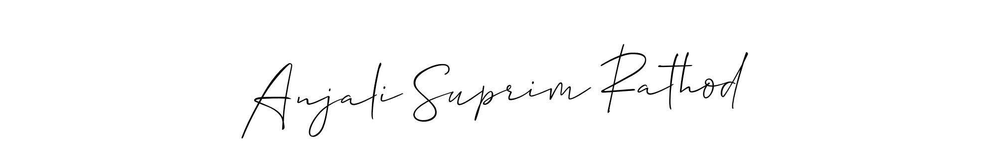 Once you've used our free online signature maker to create your best signature Allison_Script style, it's time to enjoy all of the benefits that Anjali Suprim Rathod name signing documents. Anjali Suprim Rathod signature style 2 images and pictures png