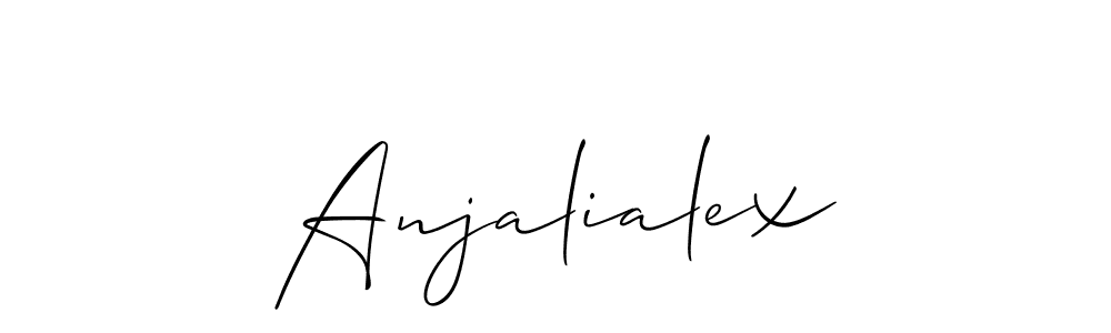 Check out images of Autograph of Anjalialex name. Actor Anjalialex Signature Style. Allison_Script is a professional sign style online. Anjalialex signature style 2 images and pictures png