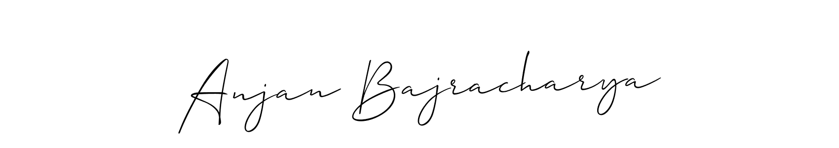 Similarly Allison_Script is the best handwritten signature design. Signature creator online .You can use it as an online autograph creator for name Anjan Bajracharya. Anjan Bajracharya signature style 2 images and pictures png