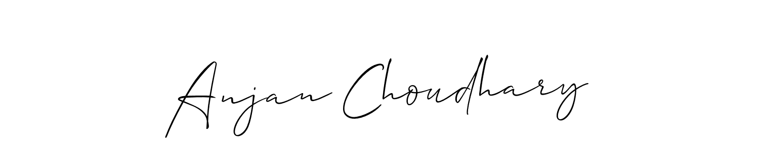 You can use this online signature creator to create a handwritten signature for the name Anjan Choudhary. This is the best online autograph maker. Anjan Choudhary signature style 2 images and pictures png