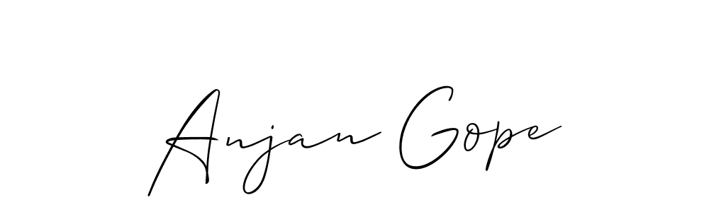 Check out images of Autograph of Anjan Gope name. Actor Anjan Gope Signature Style. Allison_Script is a professional sign style online. Anjan Gope signature style 2 images and pictures png