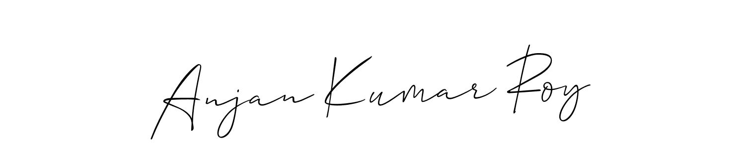 Also we have Anjan Kumar Roy name is the best signature style. Create professional handwritten signature collection using Allison_Script autograph style. Anjan Kumar Roy signature style 2 images and pictures png