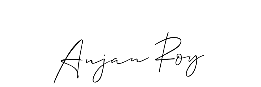 Make a short Anjan Roy signature style. Manage your documents anywhere anytime using Allison_Script. Create and add eSignatures, submit forms, share and send files easily. Anjan Roy signature style 2 images and pictures png