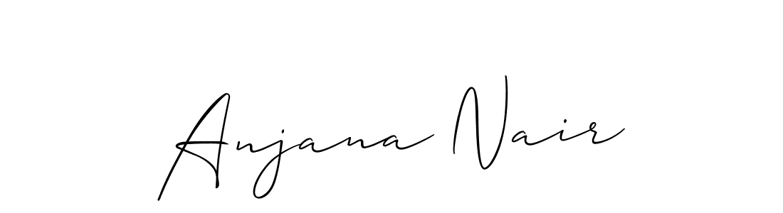 Once you've used our free online signature maker to create your best signature Allison_Script style, it's time to enjoy all of the benefits that Anjana Nair name signing documents. Anjana Nair signature style 2 images and pictures png