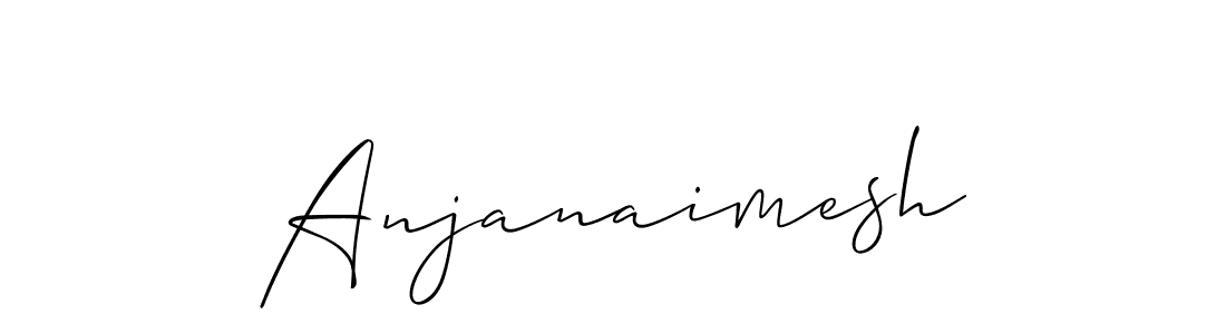Check out images of Autograph of Anjanaimesh name. Actor Anjanaimesh Signature Style. Allison_Script is a professional sign style online. Anjanaimesh signature style 2 images and pictures png